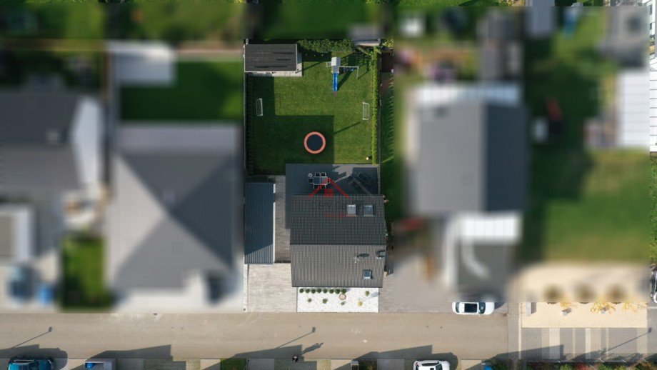 Draufsicht Einfamilienhaus Tuttlingen