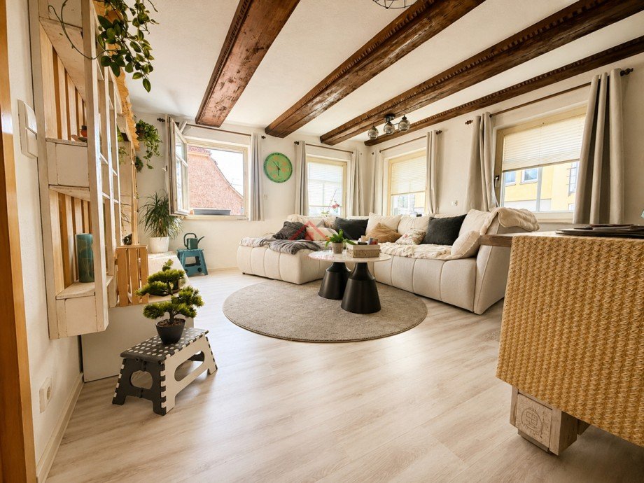 Wohnzimmer OG Doppelhaus 1 Mehrfamilienhaus Tuttlingen / M�hringen