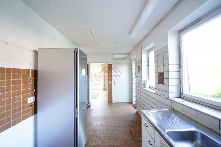 K�che mit Zugang zum 1Keller Bungalow Tuttlingen