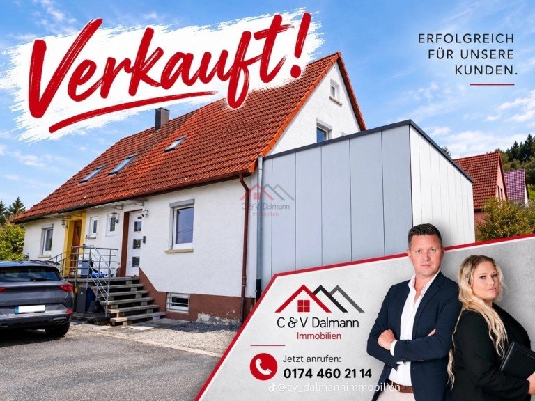 VERKAUFT Tuttlingen / Nendingen Doppelhaush�lfte Charmante Doppelhaush�lfte mit Garage und Garten in Tuttlingen- Nendingen!