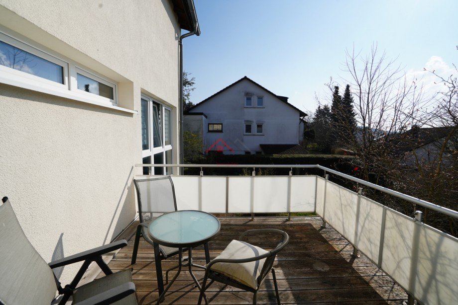 Balkon vom Wohnzimmer Einfamilienhaus Tuttlingen