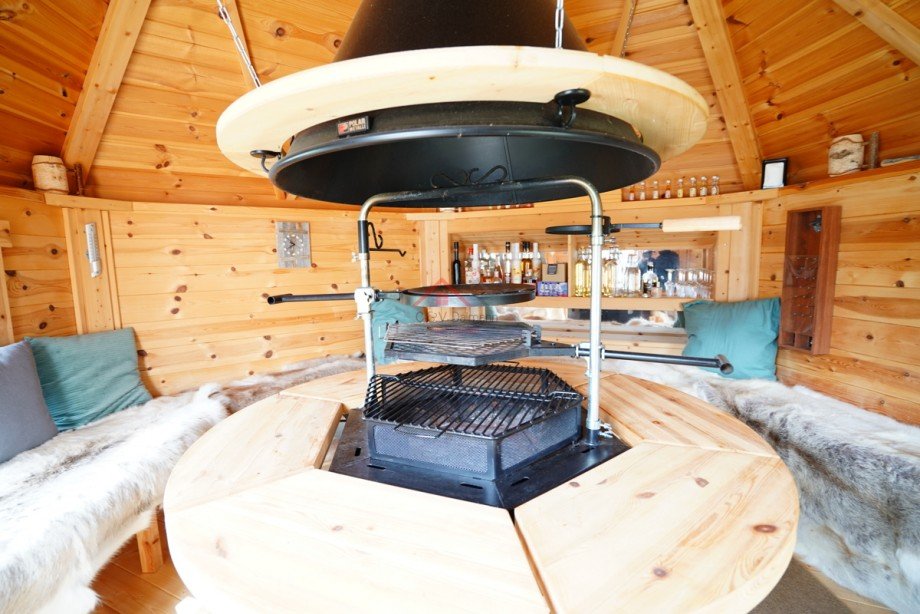 Grill Kotha von Innen Bungalow Seitingen-Oberflacht