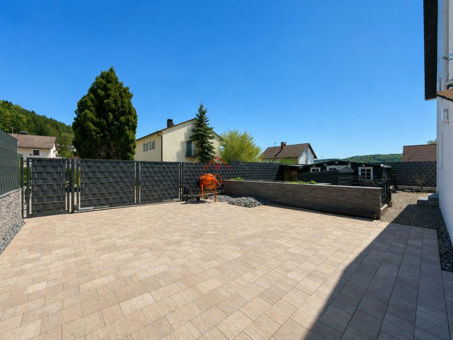 Hofbereich Einfamilienhaus Geisingen