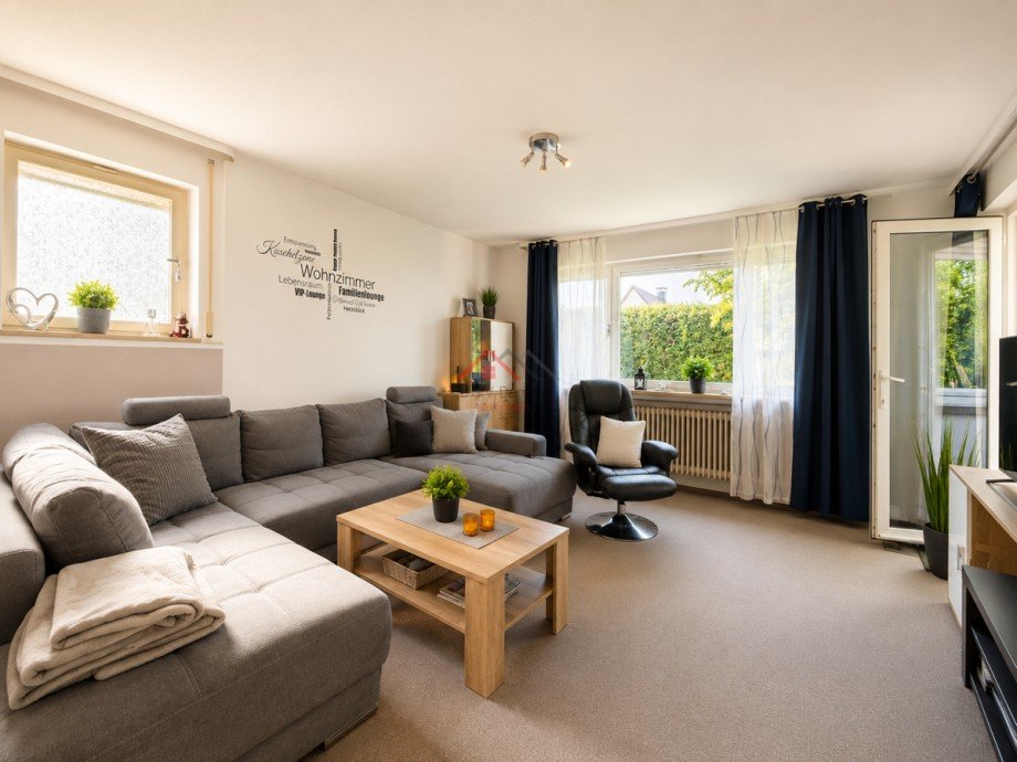 Wohnzimmer Einliegerwohnung Zweifamilienhaus Tuttlingen