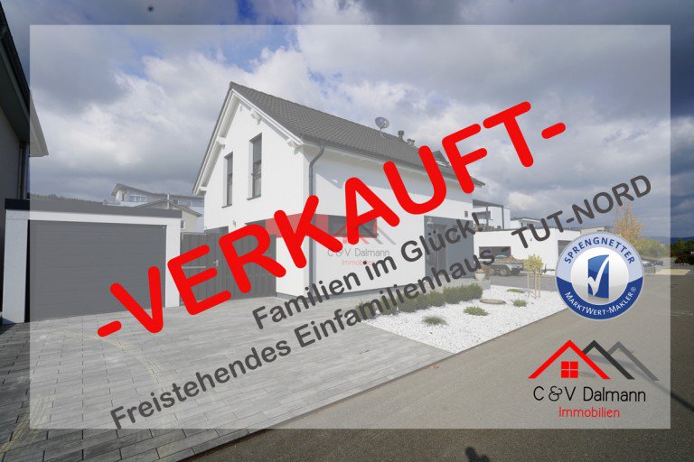 Verkauft Tuttlingen Einfamilienhaus Familiengl�ck in renommierter Lage! Neuwertiges und freistehendes Einfamilienhaus in Tuttlingen!
