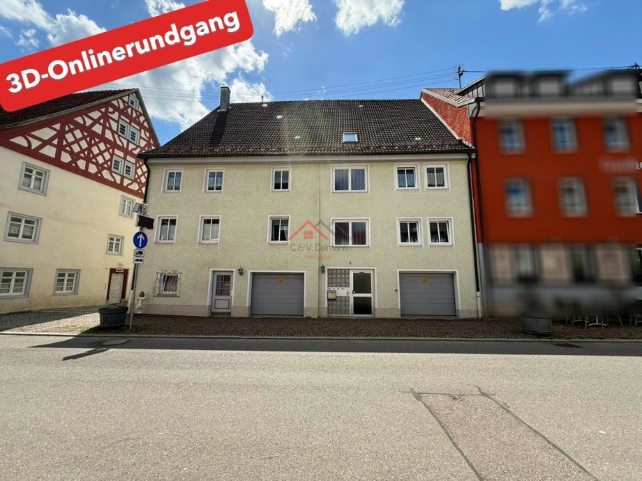 Nordseite Geb�ude Onlinerundgang Etagenwohnung Tuttlingen / M�hringen