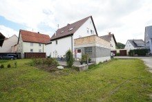 Hausansicht. Modernes und freistehendes Einfamilienhaus mit viel Platz f�r die Familie!